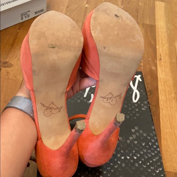 Sam Edelman Marina Heel, Flamingo. 8. Like new - Picture 4 of 9